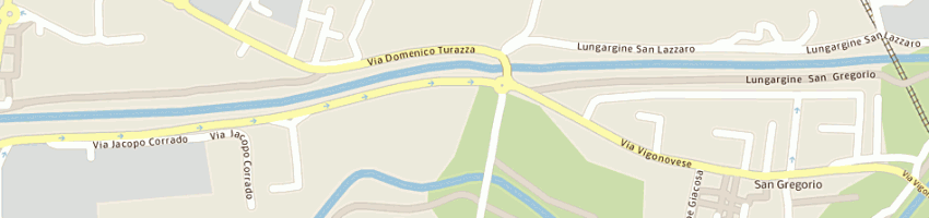 Mappa della impresa chiesa cattolica parrocchiale s gregorio magno a PADOVA