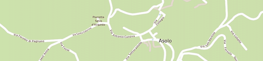 Mappa della impresa neckmate sas di massarotto matteo e c a ASOLO