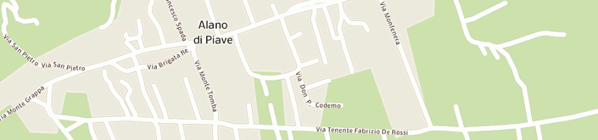 Mappa della impresa farmacia stella a ALANO DI PIAVE