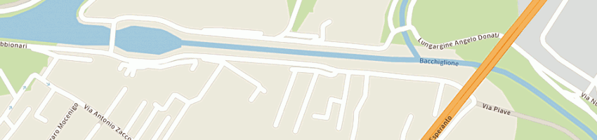 Mappa della impresa tre c di luca ceccagno a PONTE SAN NICOLO 