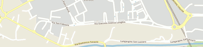 Mappa della impresa studio professionisti associati rag fabrizio tessari a PADOVA