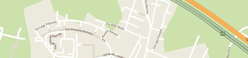 Mappa della impresa new service snc di polato giampietro e faggian fabio a PADOVA