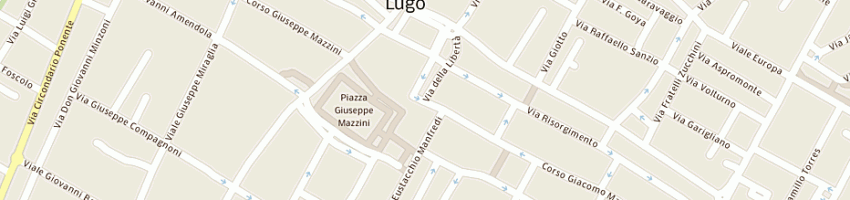 Mappa della impresa mp esse di de ruvo stefano e c snc a LUGO