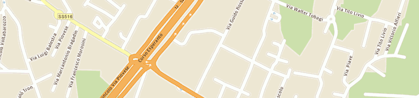Mappa della impresa artestudio srl a PONTE SAN NICOLO 