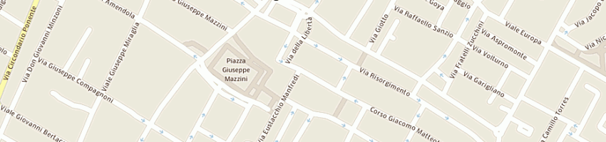 Mappa della impresa studio associato caroli di caroli amontanari fe nanni a LUGO
