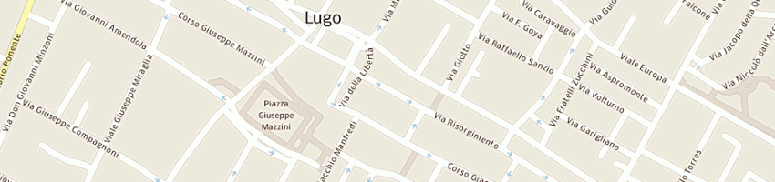 Mappa della impresa associazione nazionale finanzieri d'italia - lugo a LUGO