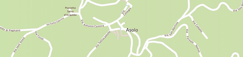 Mappa della impresa moda's srl a ASOLO