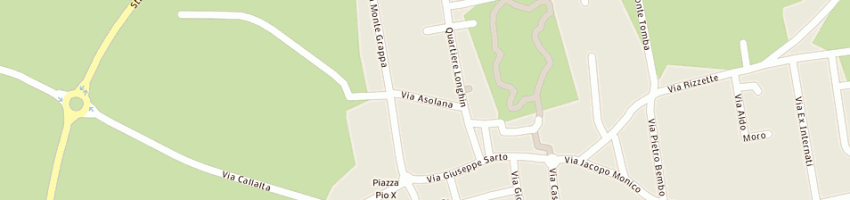 Mappa della impresa io donna di gatto xelene a RIESE PIO X