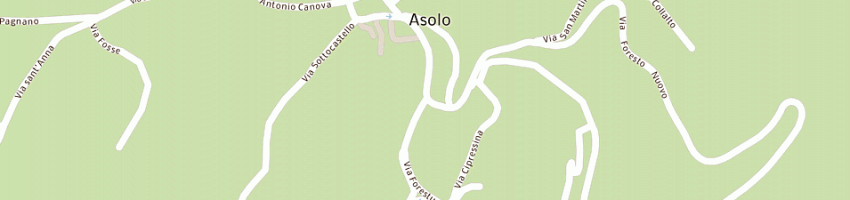 Mappa della impresa the x collection di ximenes newton junior a ASOLO