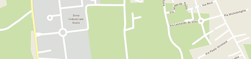 Mappa della impresa la fiammiferaia di zandona' luciana a ASOLO