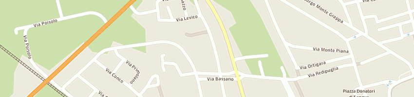 Mappa della impresa lda di pintonello andrea e c sas a CASTELFRANCO VENETO