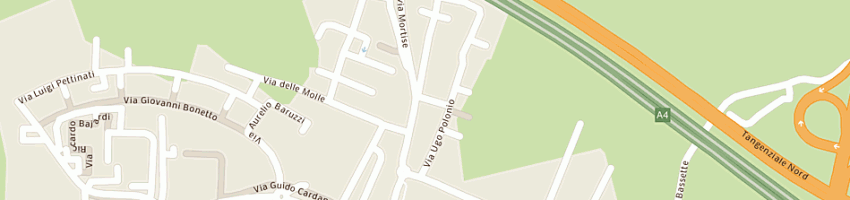 Mappa della impresa mazzari giancarlo a PADOVA