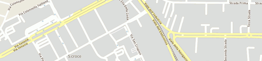Mappa della impresa bonsembiante studio termotecnico (sas) a PADOVA
