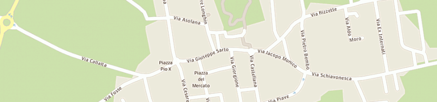 Mappa della impresa sai di beltrame giuseppe a RIESE PIO X