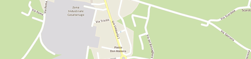 Mappa della impresa lorin francesca a CASALSERUGO