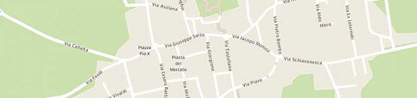 Mappa della impresa stona - studio tecnico associato a RIESE PIO X