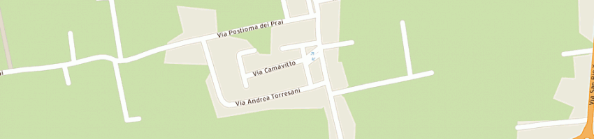 Mappa della impresa volpato roberta a CASTELFRANCO VENETO