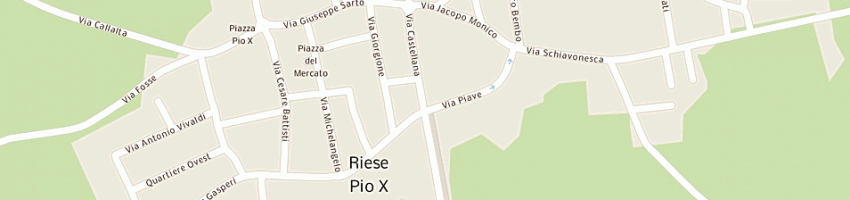 Mappa della impresa estetista gabriella a RIESE PIO X