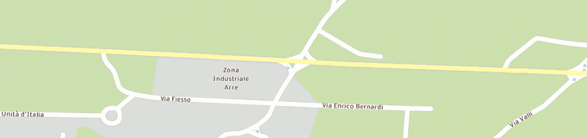 Mappa della impresa industrialchimica srl a ARRE
