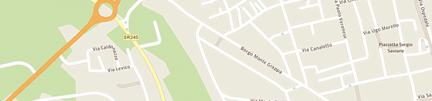 Mappa della impresa banca antonveneta spa a TREVISO