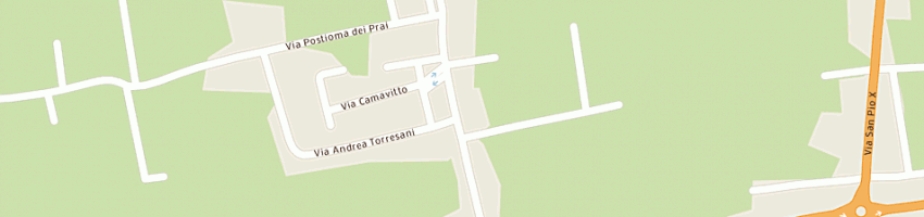 Mappa della impresa trentin gino e c (snc) a CASTELFRANCO VENETO