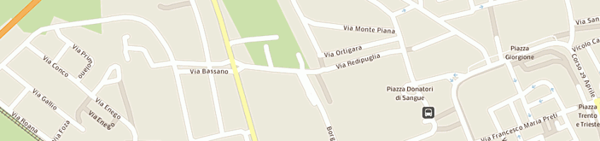 Mappa della impresa municipio a CASTELFRANCO VENETO