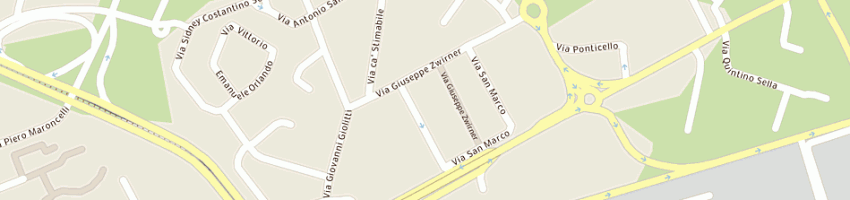 Mappa della impresa bisato antonio a PADOVA