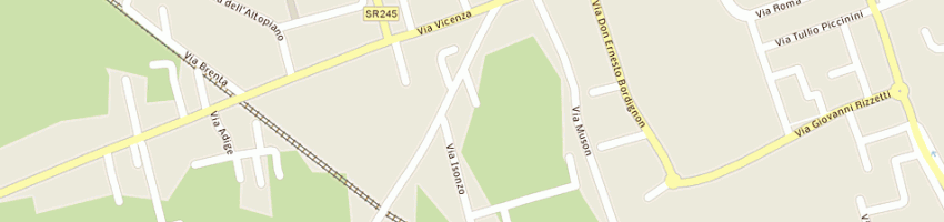 Mappa della impresa autotrasporti lucato bruno di lucato bruno e c (snc) a CASTELFRANCO VENETO