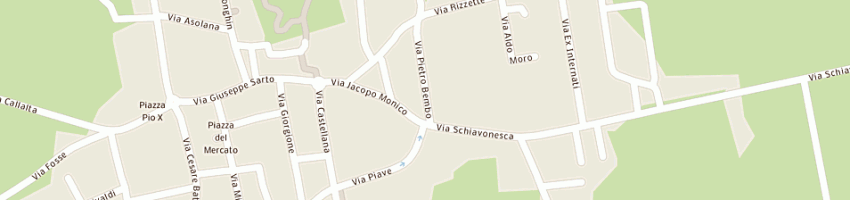 Mappa della impresa gazzola gianni a RIESE PIO X