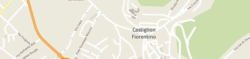 Mappa della impresa bertelli decimo a CASTIGLION FIORENTINO