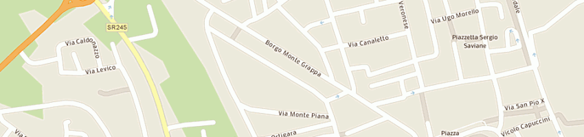 Mappa della impresa corletto flaviano a CASTELFRANCO VENETO
