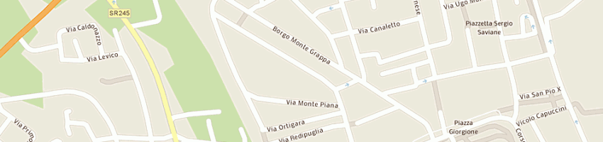 Mappa della impresa monis valerio a CASTELFRANCO VENETO