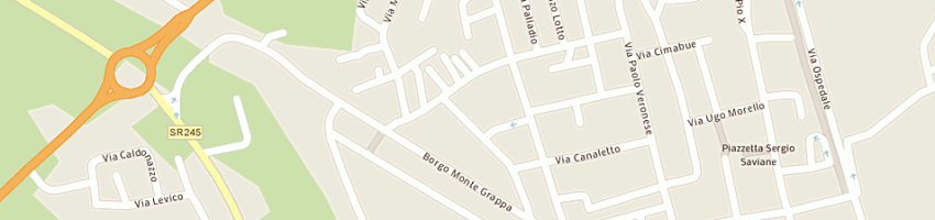 Mappa della impresa studio legale dantini casagrande - associazione professionale a TREVISO