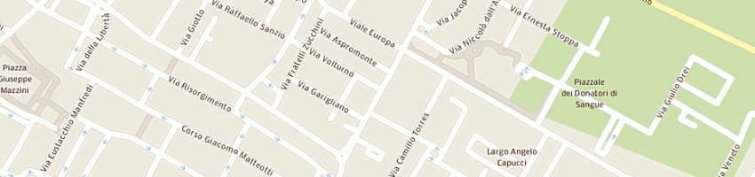 Mappa della impresa eb di elisa baggi e c sas a LUGO