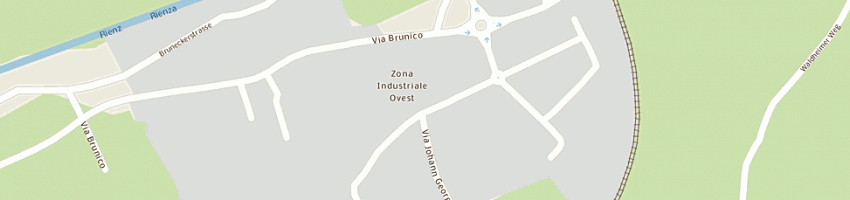 Mappa della impresa stimpfl kg sas di stimpfl manfred e co a BRUNICO