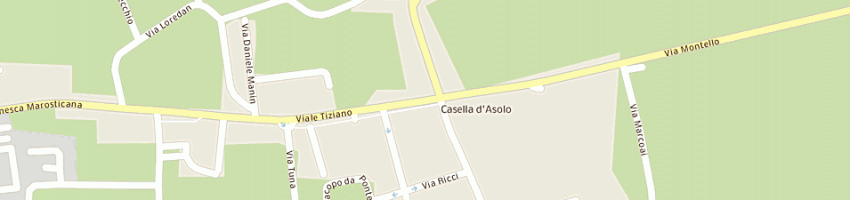 Mappa della impresa danesin angelo di danesin mirco e c snc a ASOLO