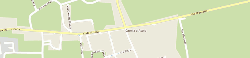 Mappa della impresa studio pio x sas di carretta viviana e c a ASOLO