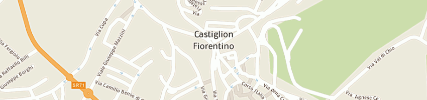 Mappa della impresa conti marco a CASTIGLION FIORENTINO