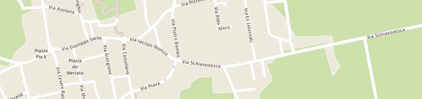 Mappa della impresa carabinieri a RIESE PIO X