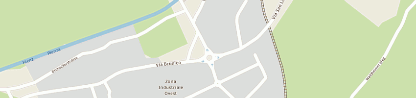 Mappa della impresa willy market snc di tinkhauser w e c a BRUNICO