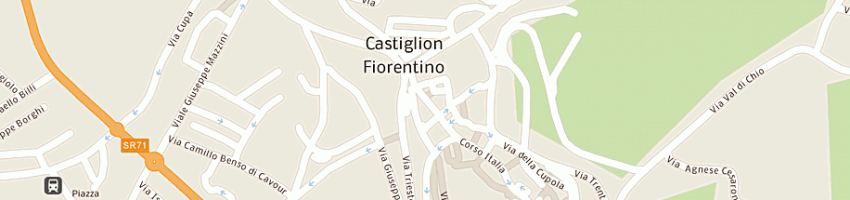 Mappa della impresa intimamente di caneschi elsa a CASTIGLION FIORENTINO