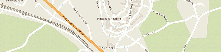 Mappa della impresa angori piero a CASTIGLION FIORENTINO