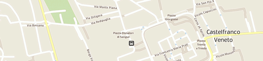 Mappa della impresa studio ingegneri associati m calderaro g negro a TREVISO