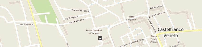 Mappa della impresa simioni assunta a CASTELFRANCO VENETO