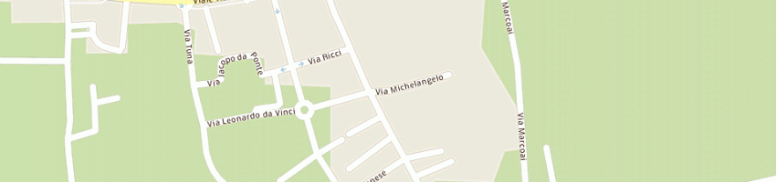 Mappa della impresa supermercati europa srl a TREVISO