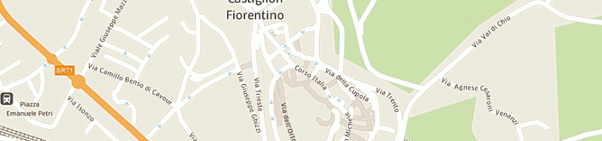 Mappa della impresa tenti carlo a CASTIGLION FIORENTINO