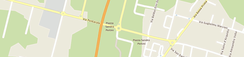 Mappa della impresa plastiveneta consulting sas di ziliotto e c a CAMPODARSEGO