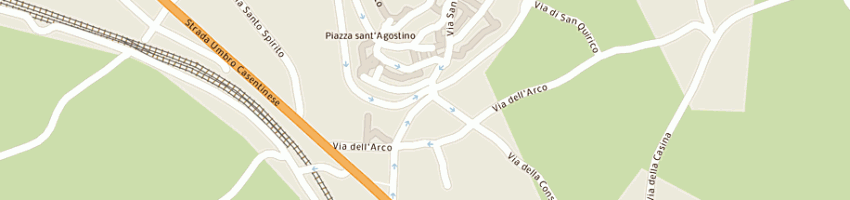 Mappa della impresa erresse (snc) a CASTIGLION FIORENTINO