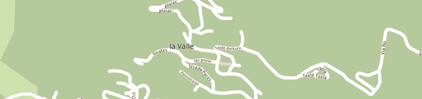 Mappa della impresa falegnameria alton (snc) a LA VALLE