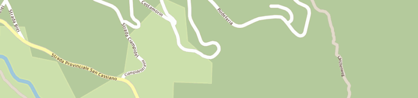 Mappa della impresa hotel la fradora a BADIA